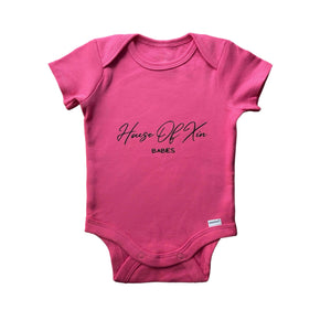 “Pink Rose” onesie